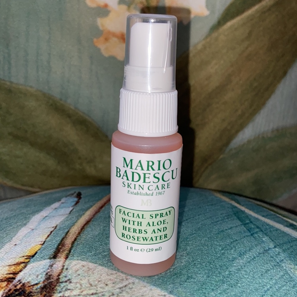 MARIO BADESCU FACIAL SPRAY WITH ALOE, HERBS AND ROSE WATER NWOT